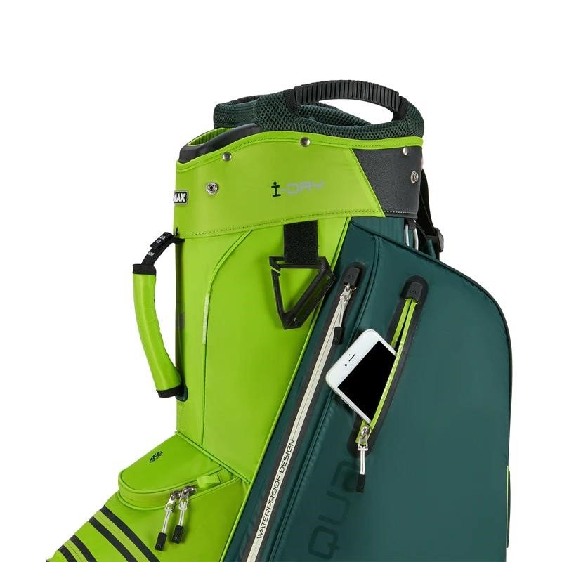 Big Max AQUA Style 4 cart bag, lime/forest green