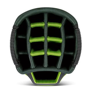 Big Max AQUA Style 4 cart bag, lime/forest green