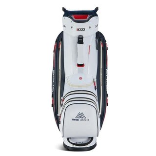 Big Max AQUA Style 4 cart bag, wit/navy/rood
