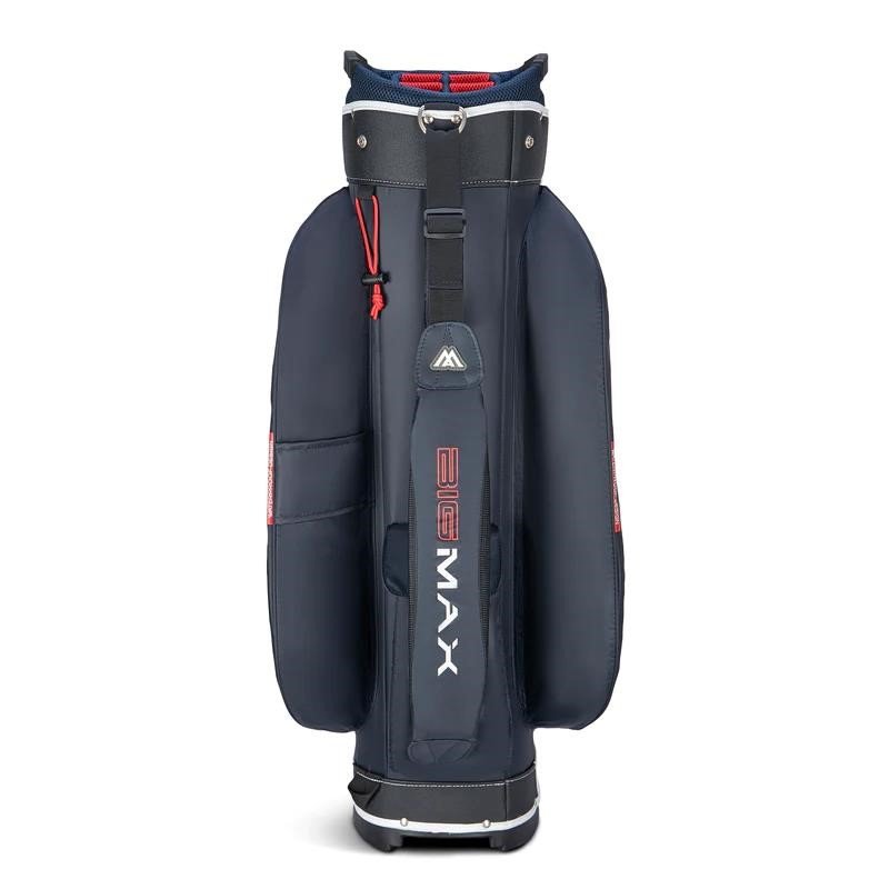 Big Max AQUA Style 4 cart bag, wit/navy/rood
