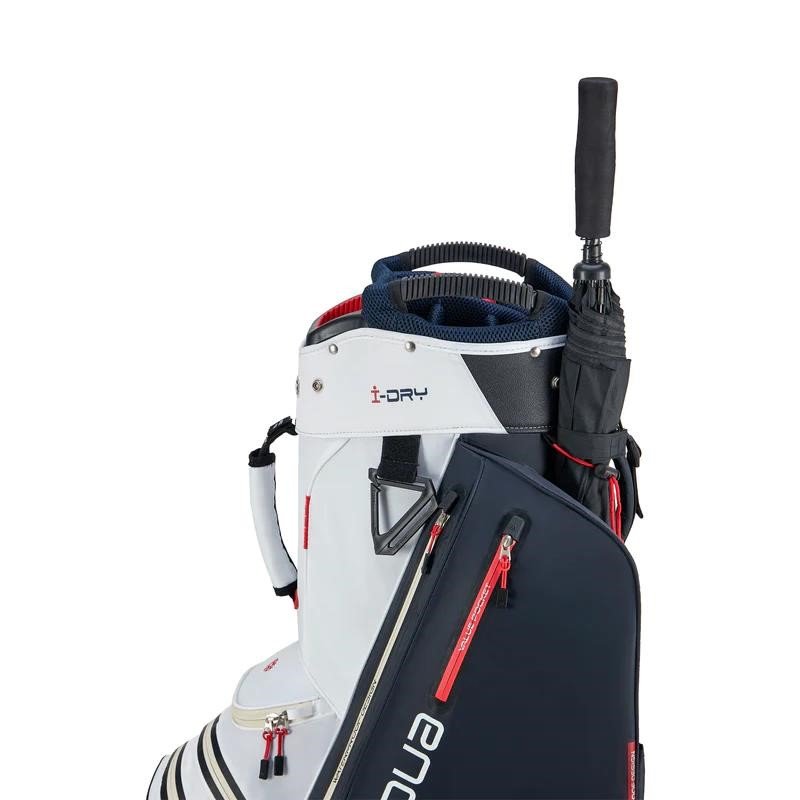 Big Max AQUA Style 4 cart bag, wit/navy/rood