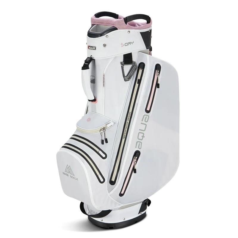 Big Max AQUA Style 4 cart bag, wit/roze