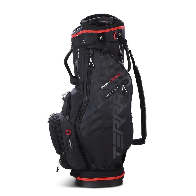 Big Max Terra Sport cart bag, zwart/rood