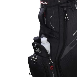 Big Max Terra Sport cart bag, zwart/rood