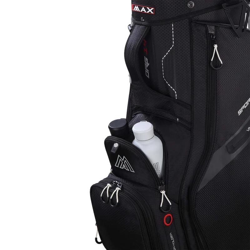 Big Max Terra Sport cart bag, zwart/rood