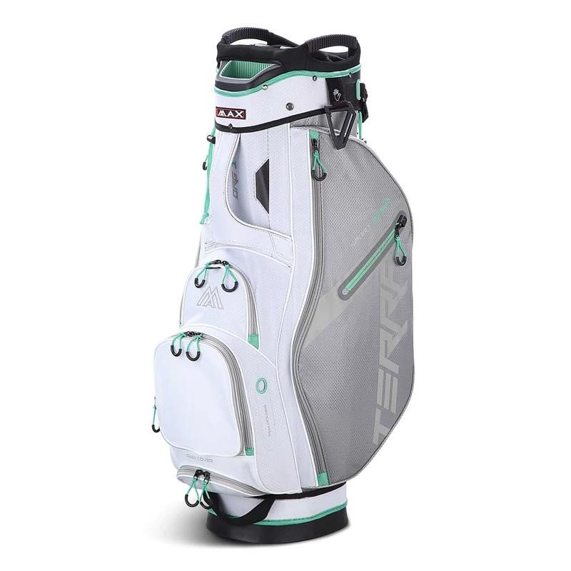 Big Max Terra Sport cart bag, wit/zilver/mint