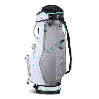 Big Max Terra Sport cart bag, wit/zilver/mint