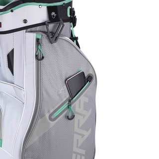 Big Max Terra Sport cart bag, wit/zilver/mint