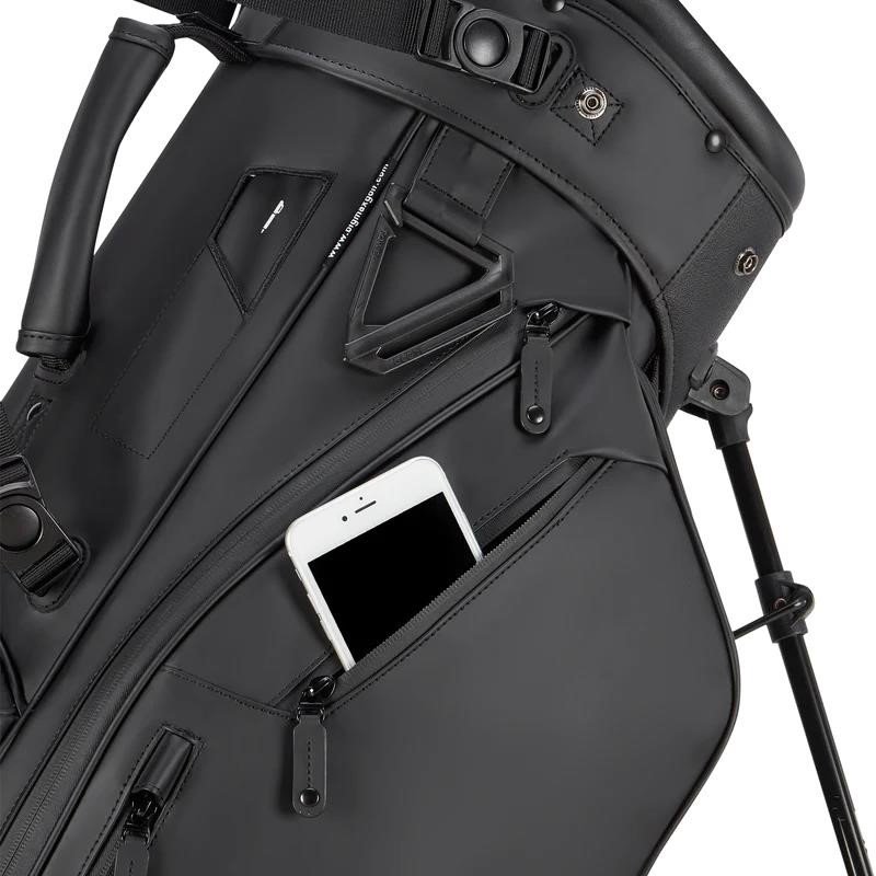 Big Max Dri Lite Hybrid Prime stand bag, zwart