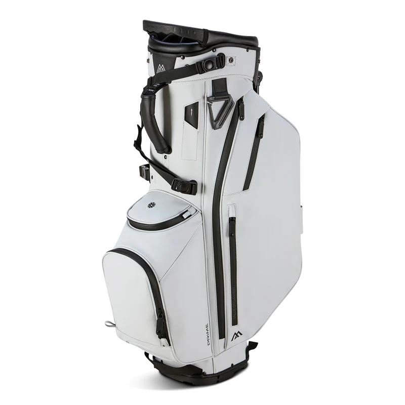 Big Max Dri Lite Hybrid Prime stand bag, off white