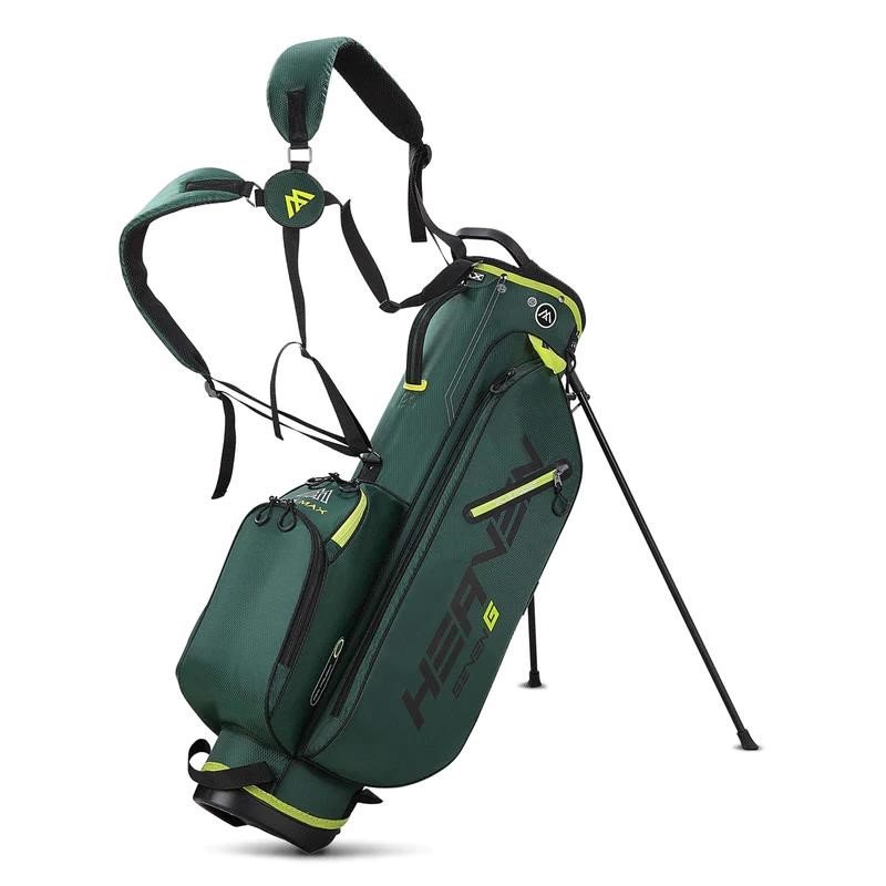 Big Max Heaven Seven G stand bag, forest green/lime