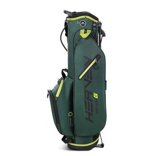 Big Max Heaven Seven G stand bag, forest green/lime