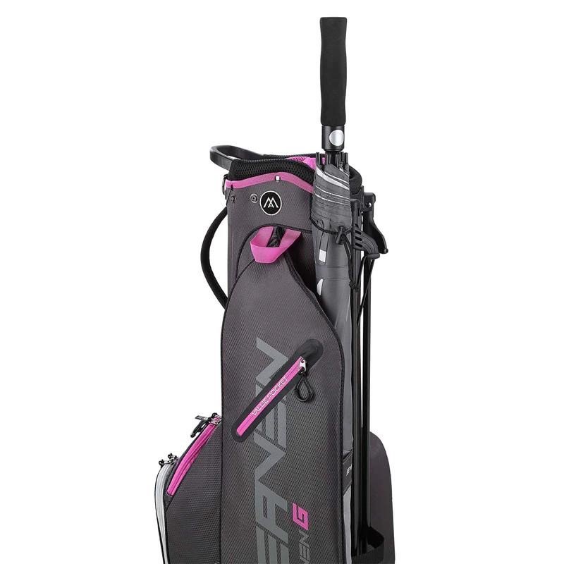 Big Max Heaven Seven G stand bag, charcoal/fuchsia