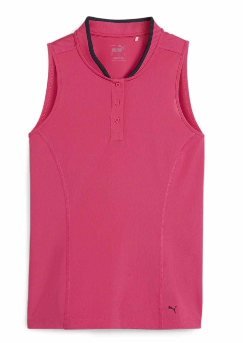 Puma Range Pique Sleeveless dames polo, roze