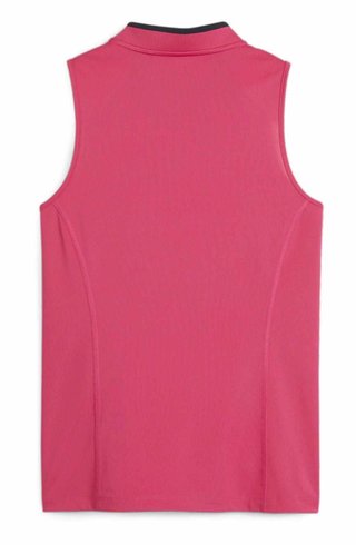 Puma Range Pique Sleeveless dames polo, roze
