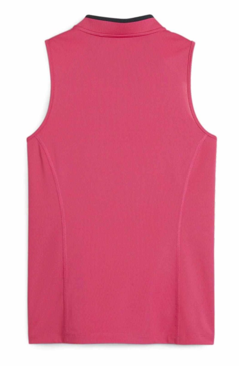 Puma Range Pique Sleeveless dames polo, roze