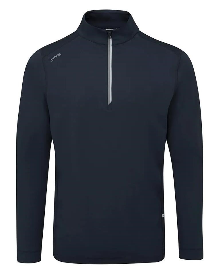 PING Latham Half Zip heren midlayer, navy
