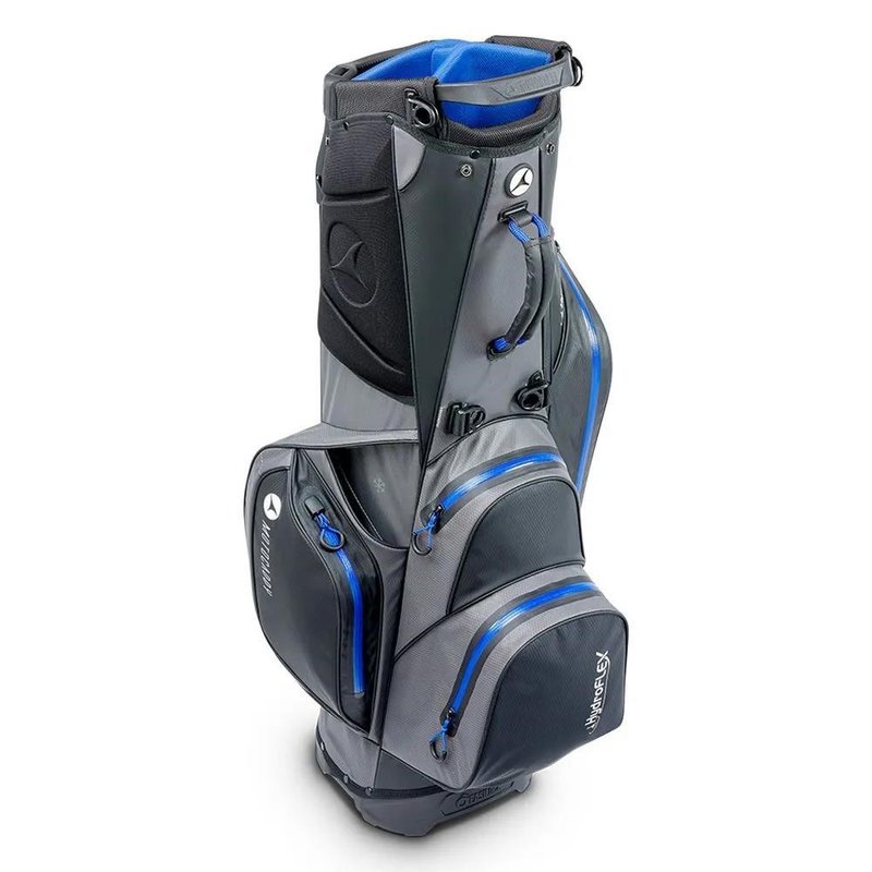 Motocaddy HydroFLEX stand bag, charcoal/blue
