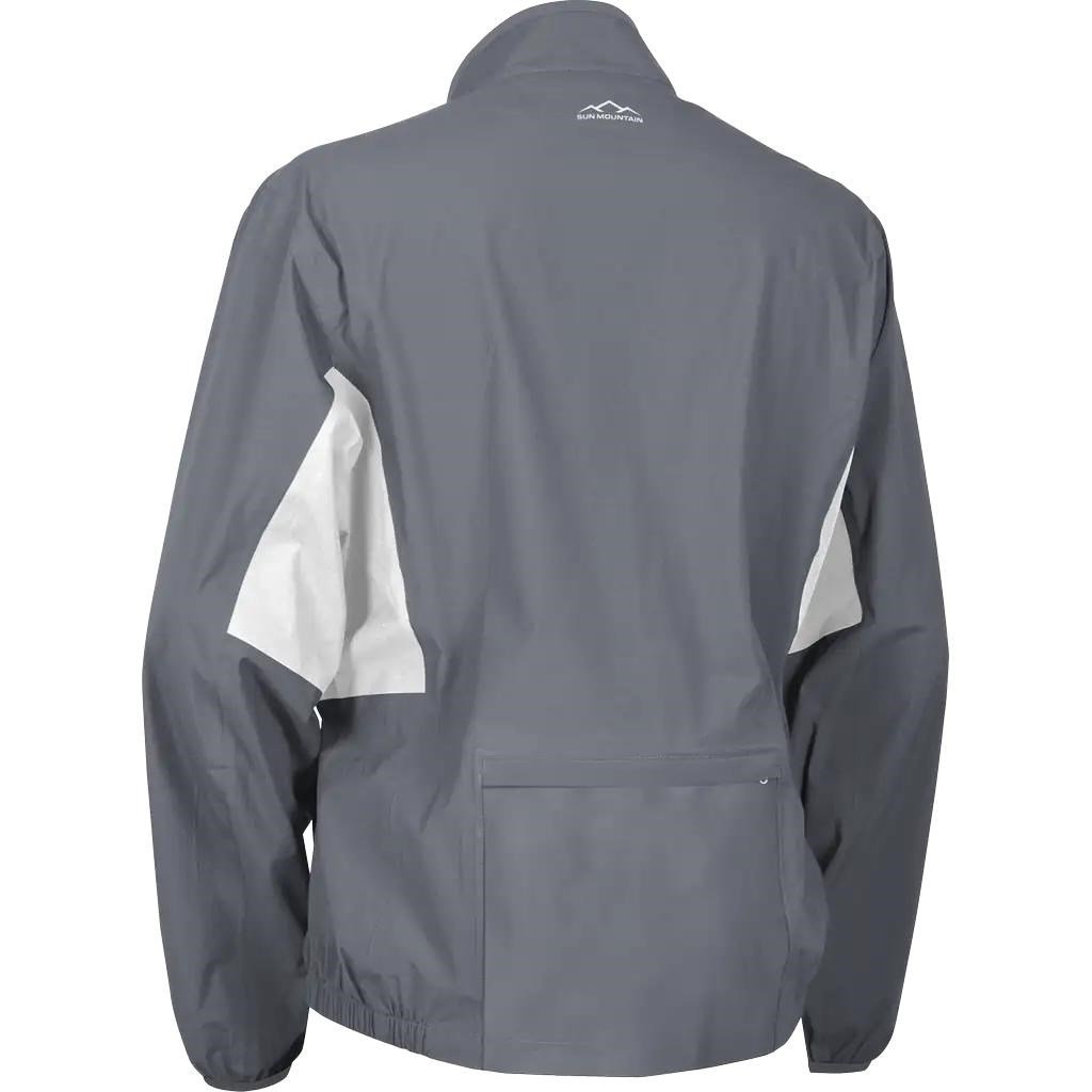 Sun Mountain Monsoon waterdichte herenjas, cadet/wit