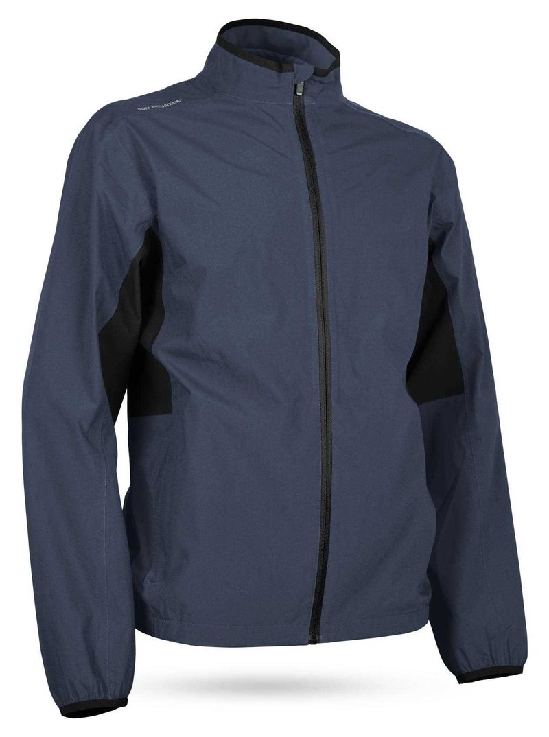 Sun Mountain Monsoon waterdichte herenjas, navy/zwart