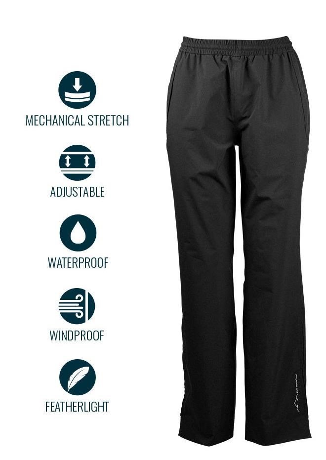 Sun Mountain Monsoon waterdichte heren broek, zwart