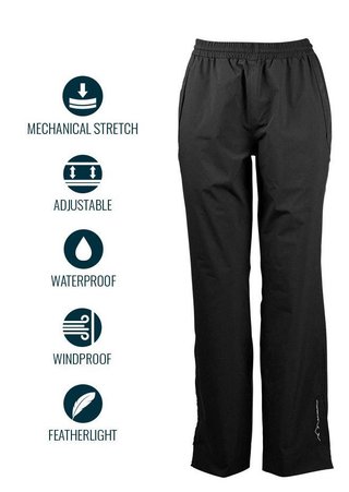 Sun Mountain Monsoon waterdichte heren broek, zwart