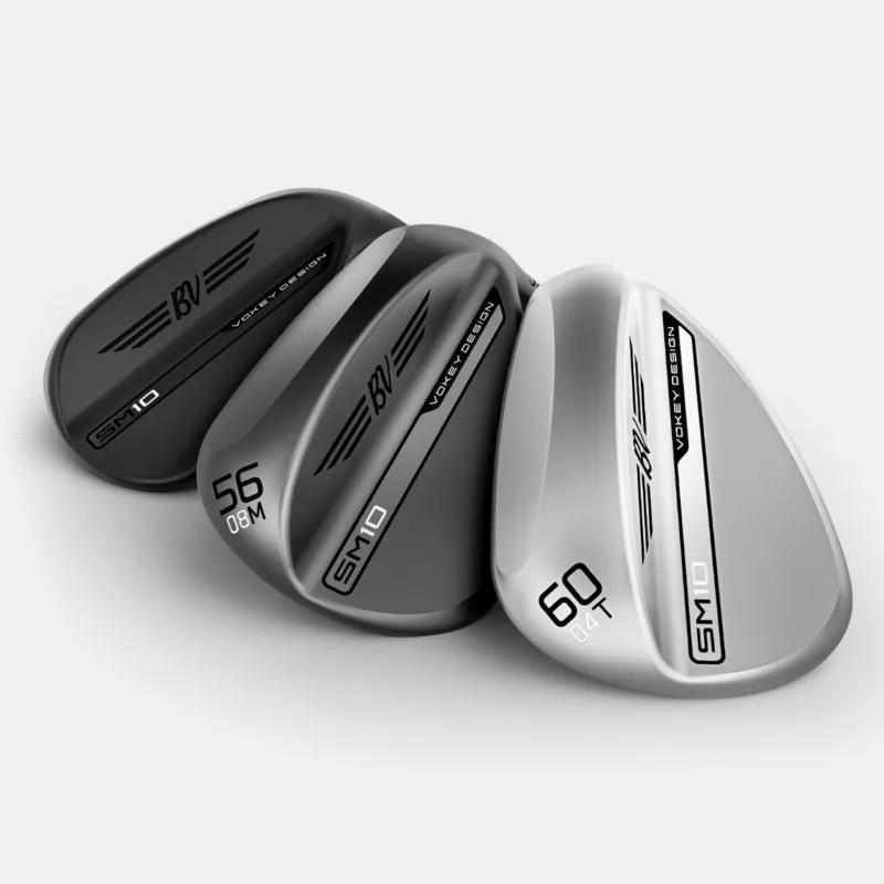 Titleist SM10 Jet Black wedge, staal