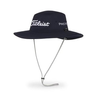 Titleist Tour Aussie heren bucket hat, marine/wit