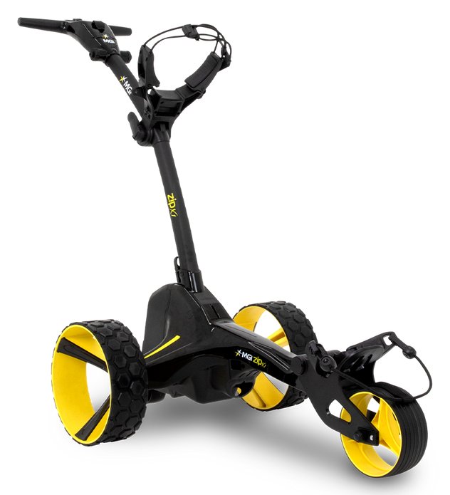 MGI ZIP X1 elektrische golftrolley 2024, zwart + Lithium 250Wh 24V, oplader