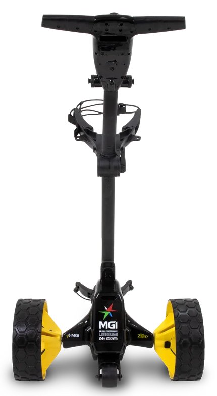 MGI ZIP X1 elektrische golftrolley 2024, zwart + Lithium 250Wh 24V, oplader