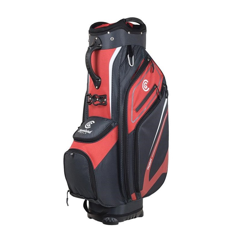 Cleveland Friday 3 cart bag, rood/houtskool