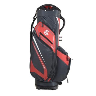 Cleveland Friday 3 cart bag, rood/houtskool