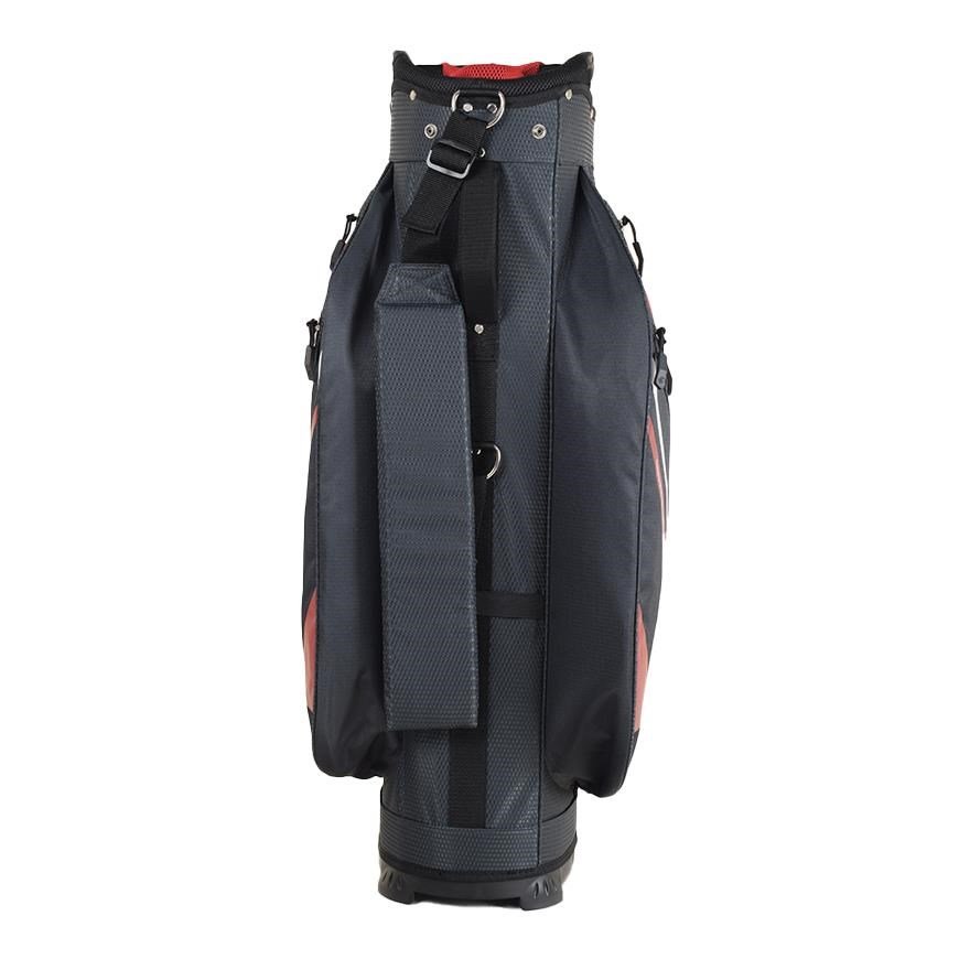 Cleveland Friday 3 cart bag, rood/houtskool
