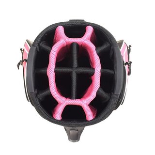Cleveland Friday 3 cart bag, roze/zwart