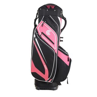 Cleveland Friday 3 cart bag, roze/zwart
