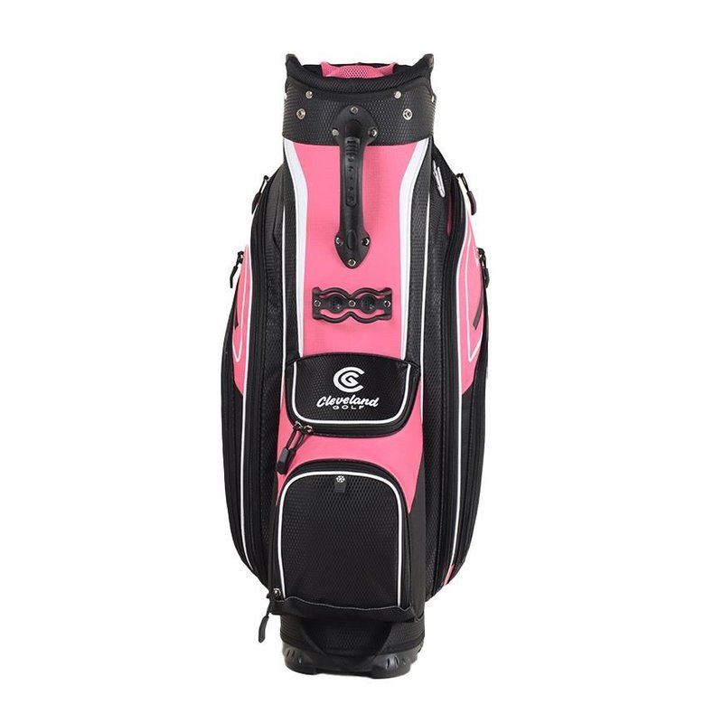 Cleveland Friday 3 cart bag, roze/zwart