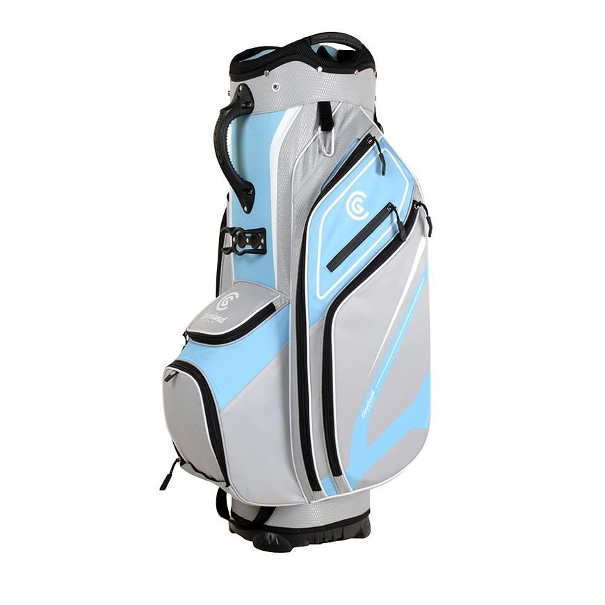 Cleveland Friday 3 cart bag, blauw/grijs