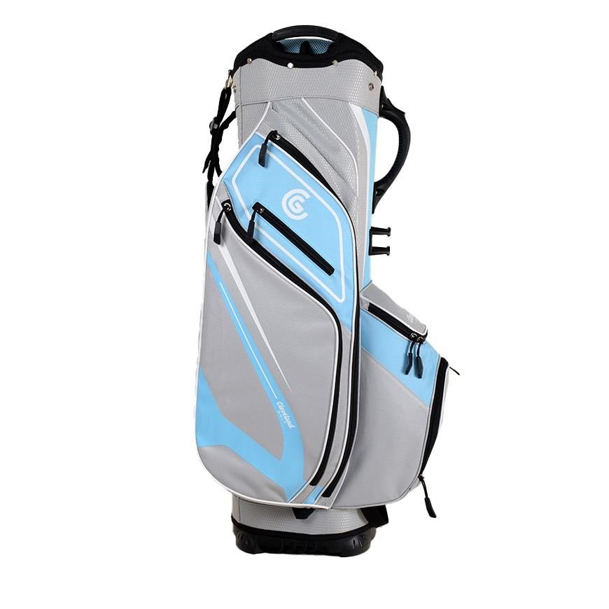 Cleveland Friday 3 cart bag, blauw/grijs