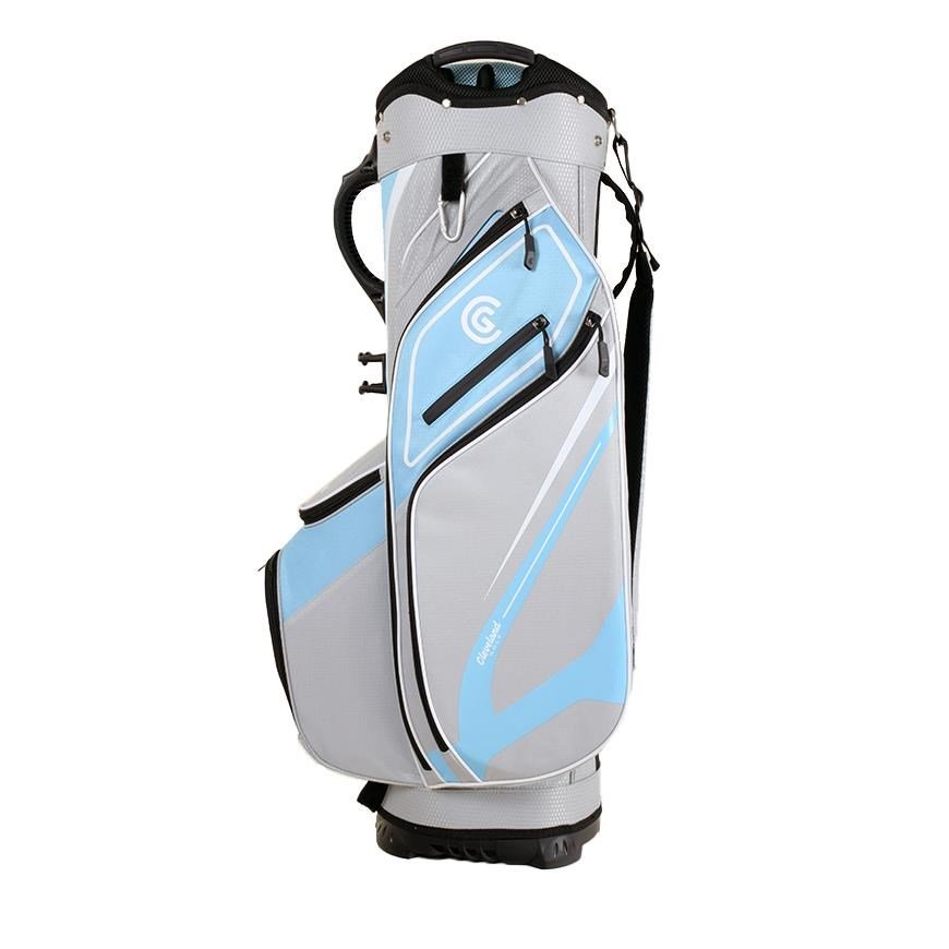 Cleveland Friday 3 cart bag, blauw/grijs