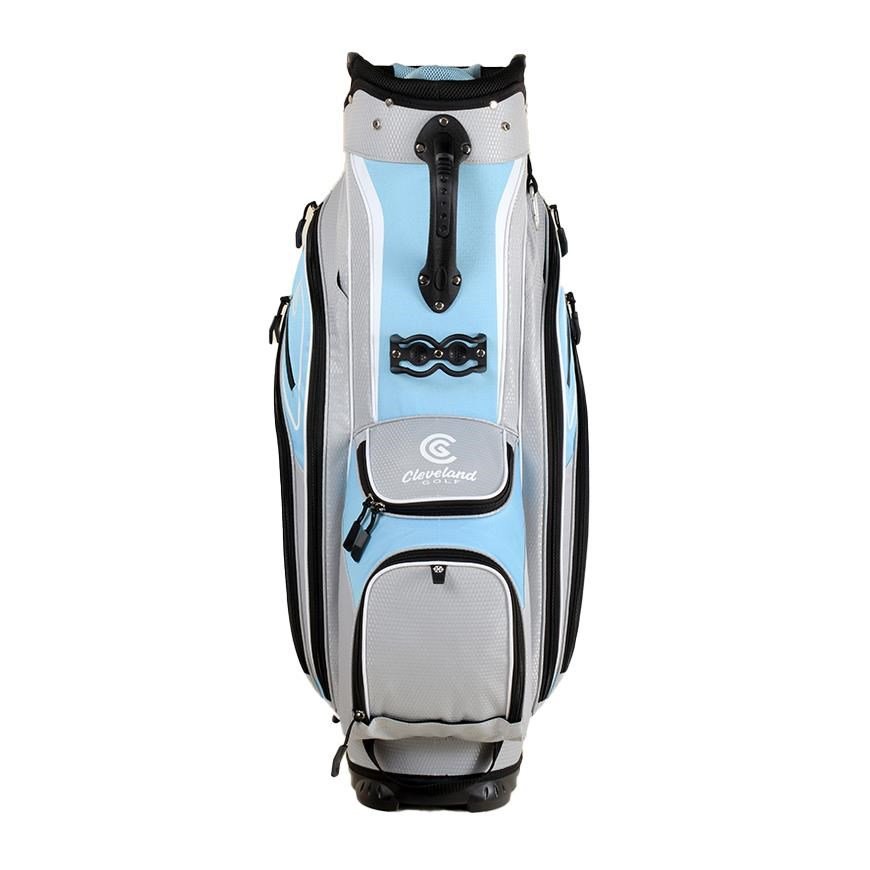 Cleveland Friday 3 cart bag, blauw/grijs