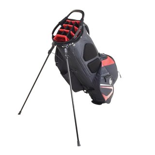 Cleveland Saturday 2 stand bag, rood/houtskool
