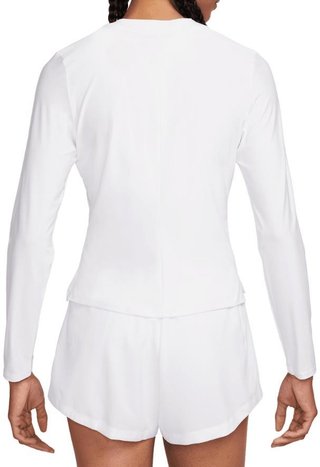 Nike Court Advantage dames sweatshirt, wit/zwart