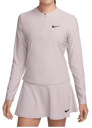 Nike Court Advantage dames sweatshirt, platinum violet