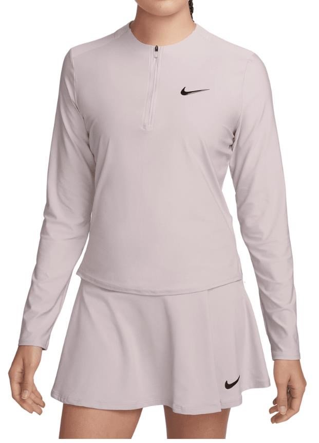 Nike Court Advantage dames sweatshirt, platinum violet