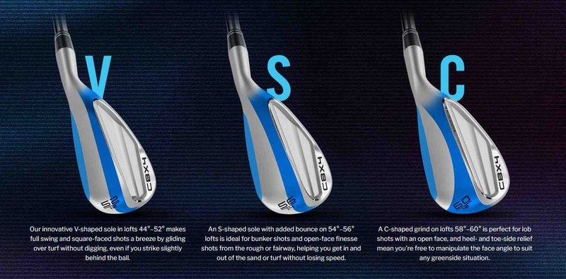Cleveland CBX 4 Zipcore wedge, graphite