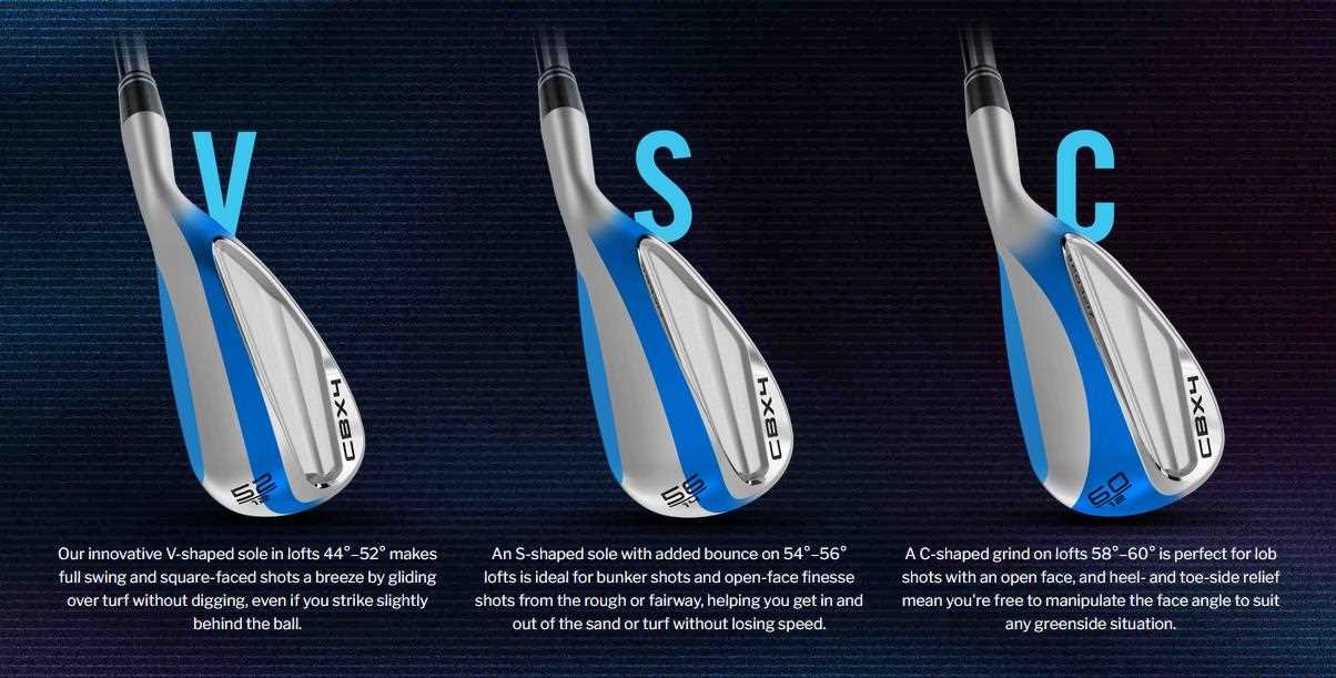 Cleveland CBX 4 Zipcore wedge, staal