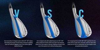 Cleveland CBX 4 Zipcore wedge, staal