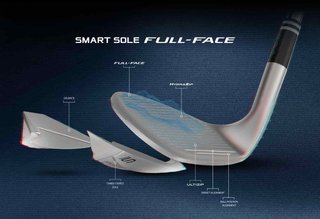 Cleveland Smart Sole Full Face heren wedge, grafiet