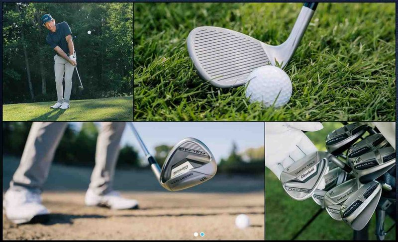 Cleveland Smart Sole Full Face wedge, staal