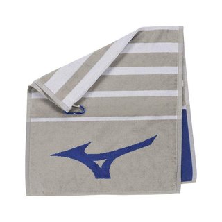Mizuno RB Tour handdoek, grijs/blauw